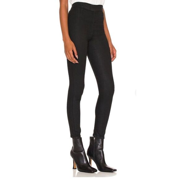 Lovers + Friends Jesse High-rise Skinny Jeans Black Stretch size 24 NWOT (7-22) - Picture 2 of 7